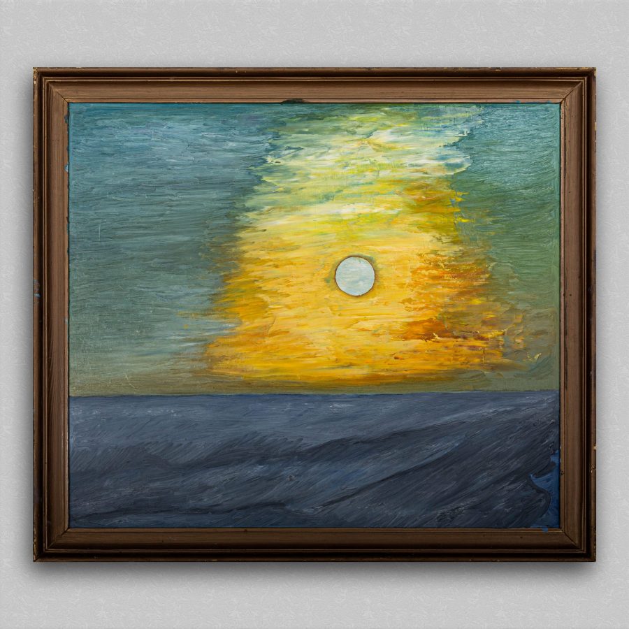 The Rising Sun (Interior View), painting by Ukrainian artist Alvi Siren