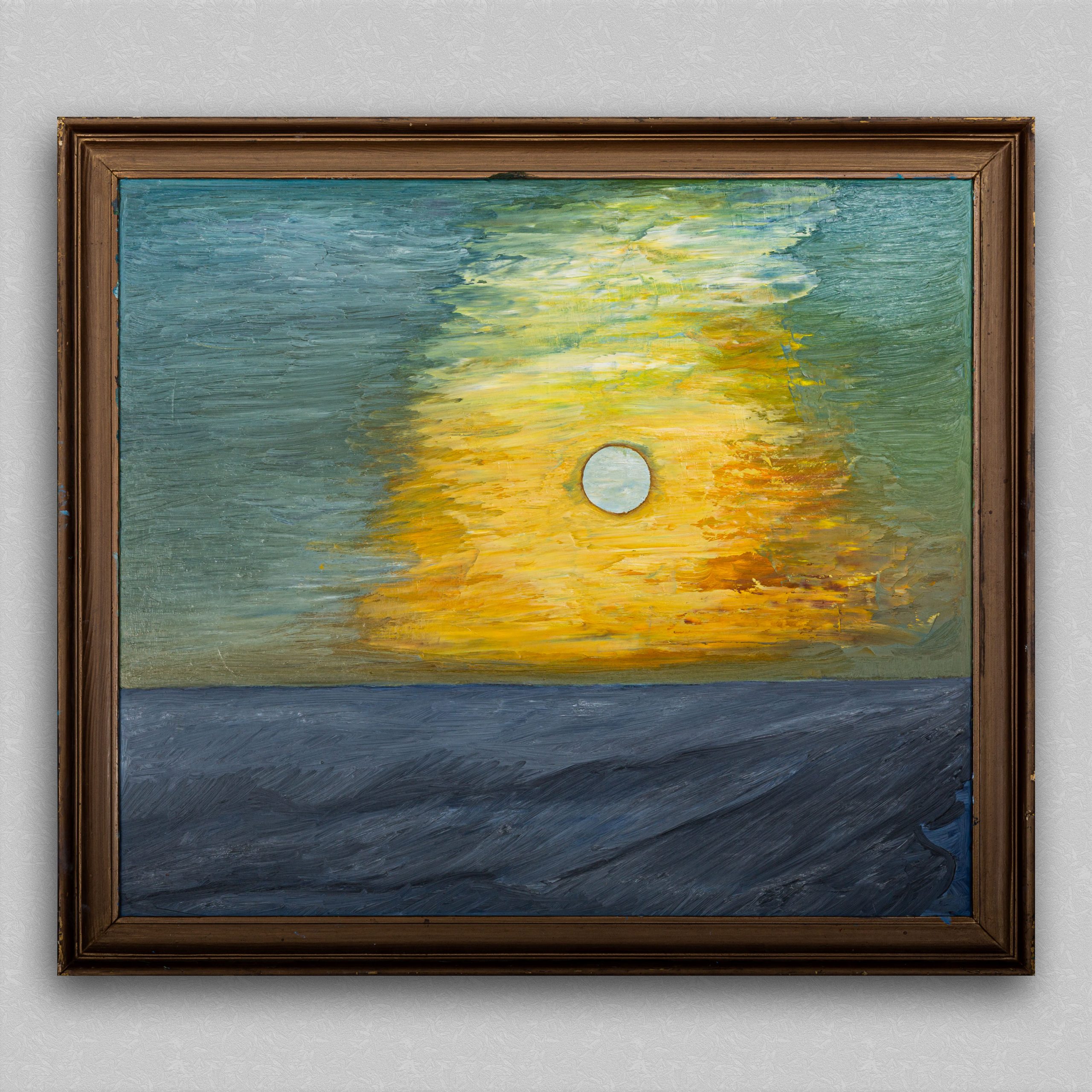 The Rising Sun (Interior View), painting by Ukrainian artist Alvi Siren