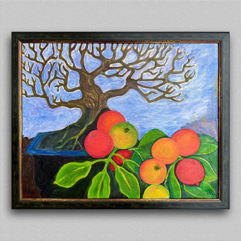 Tree of Life, painting by Ukrainian artist Alvi Siren