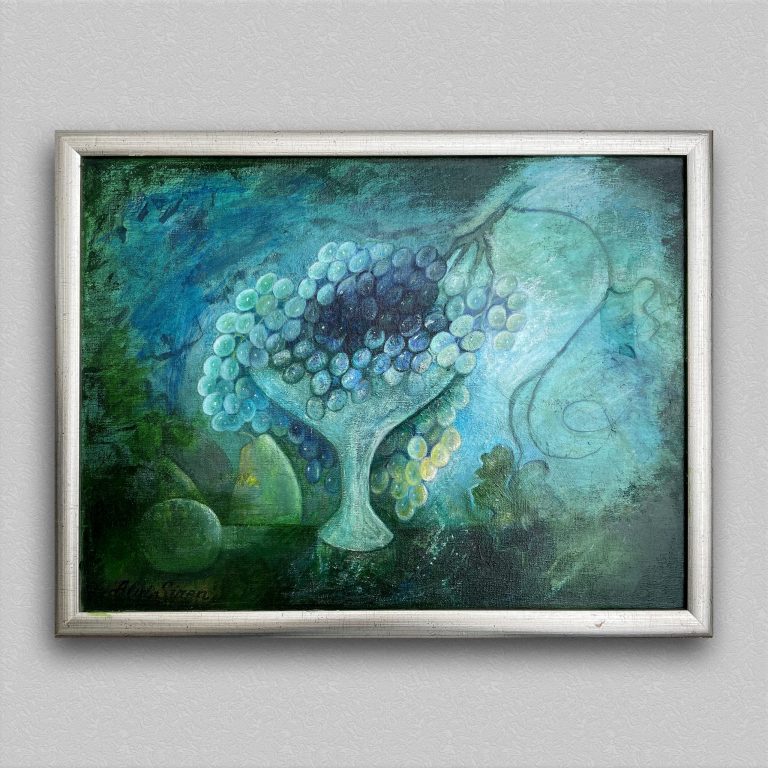Vine and Vessel (Interior), painting by Ukrainian artist Alvi Siren