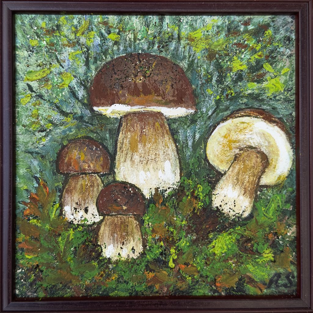 Woodland Guardians, painting by Ukrainian artist Alvi Siren