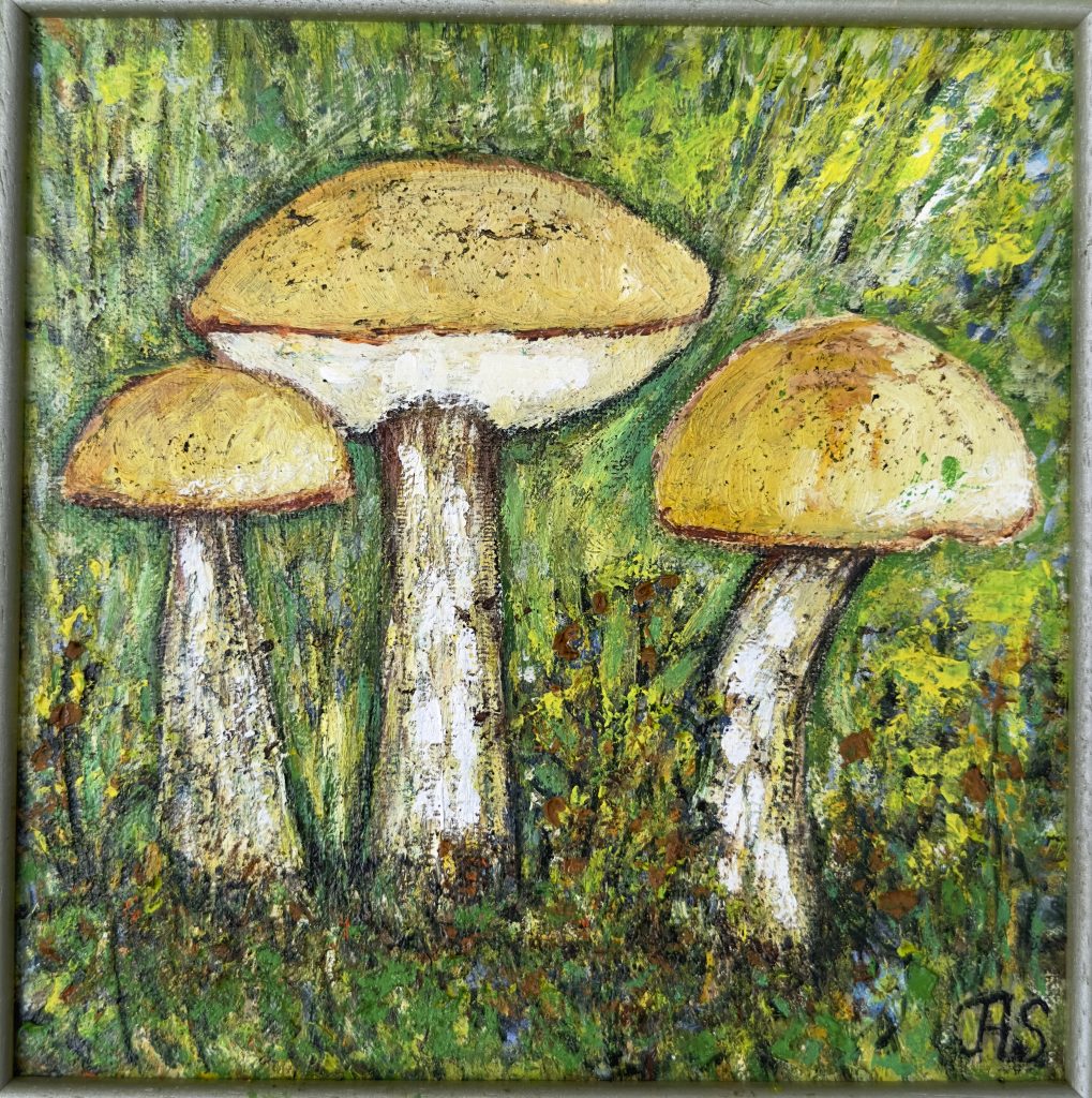 Woodland Trio, painting by Ukrainian artist Alvi Siren