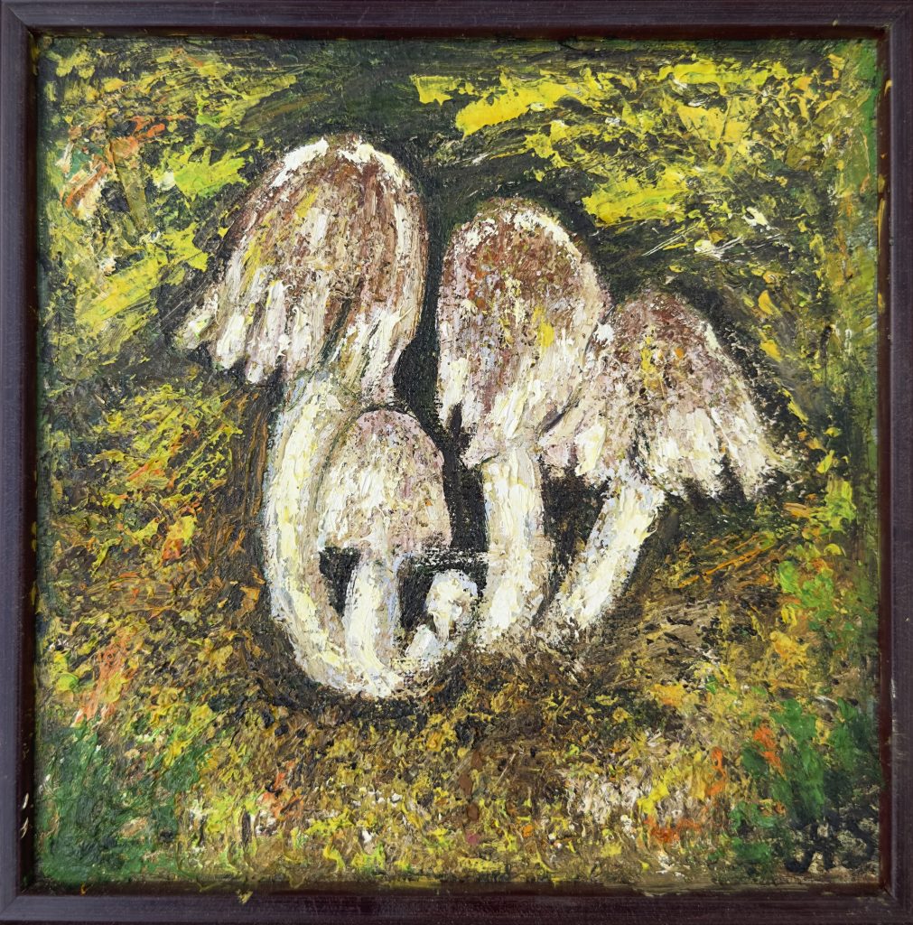 White Boletes, painting by Ukrainian artist Alvi Siren
