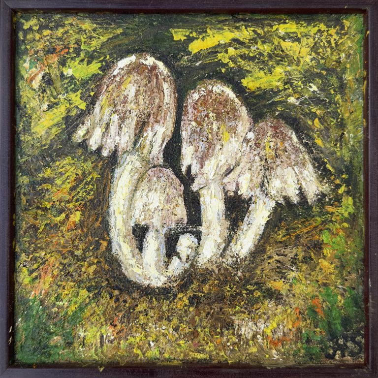 White Boletes, painting by Ukrainian artist Alvi Siren