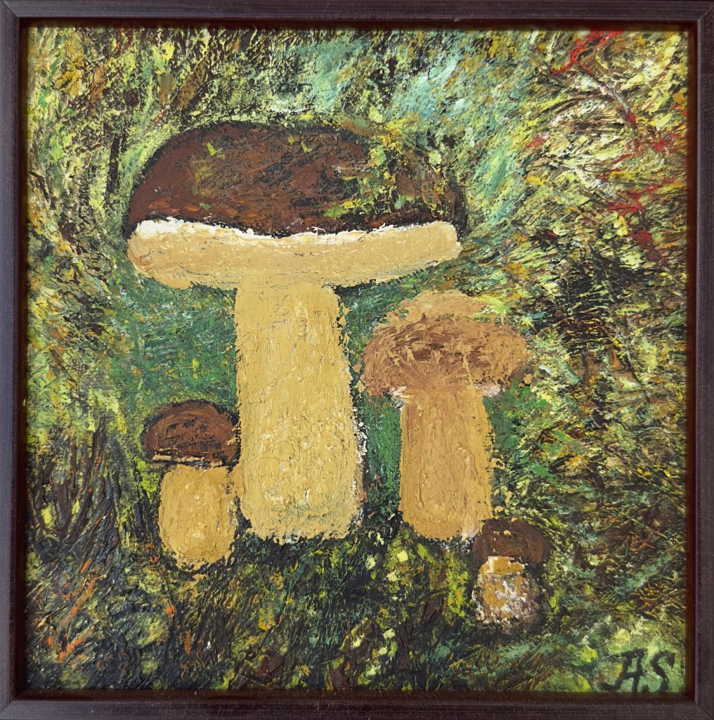 Forest Elders, painting by Ukrainian artist Alvi Siren