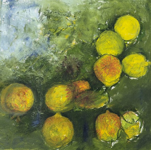 Garden Harvest, painting by Ukrainian artist Alvi Siren