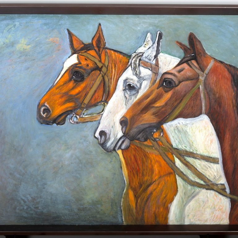 Harmony of Three, painting by Ukrainian artist Alvi Siren