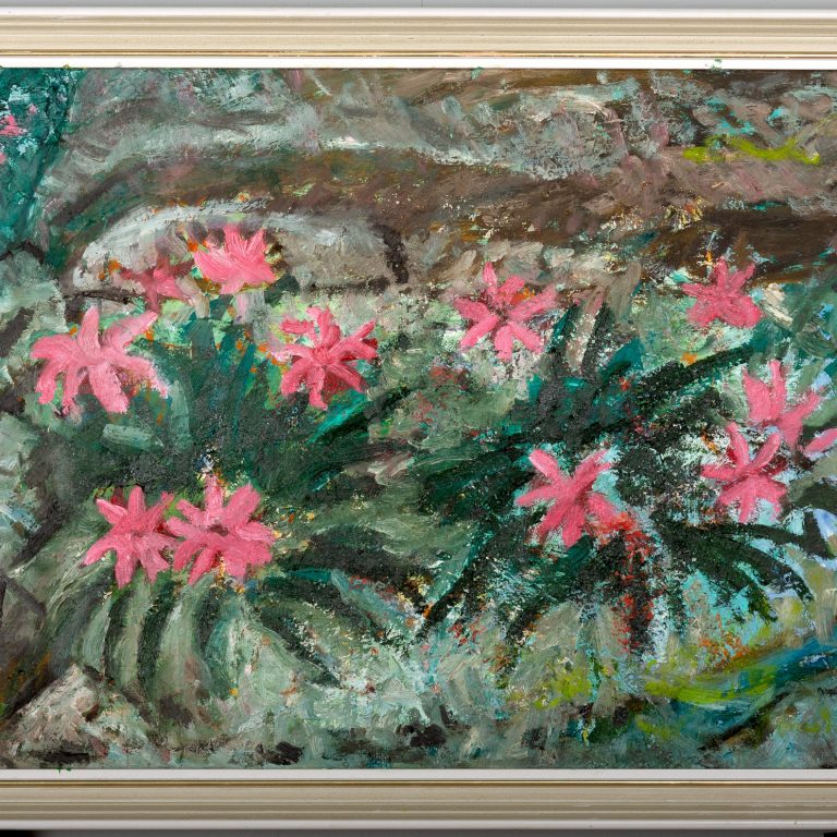 Woodland Blossoms, painting by Ukrainian artist Alvi Siren