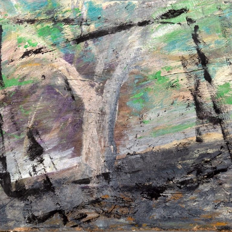 The Threshold, painting by Ukrainian artist Alvi Siren