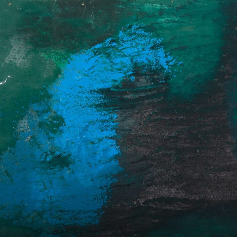 Blue Current, painting by Ukrainian artist Alvi Siren