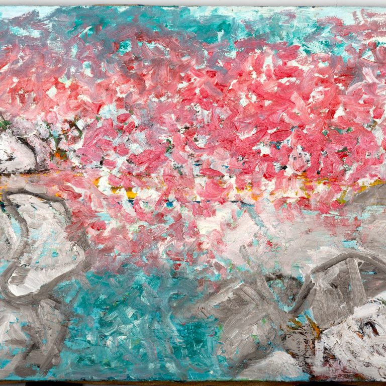 Blooming Petal Mirage, painting by Ukrainian artist Alvi Siren