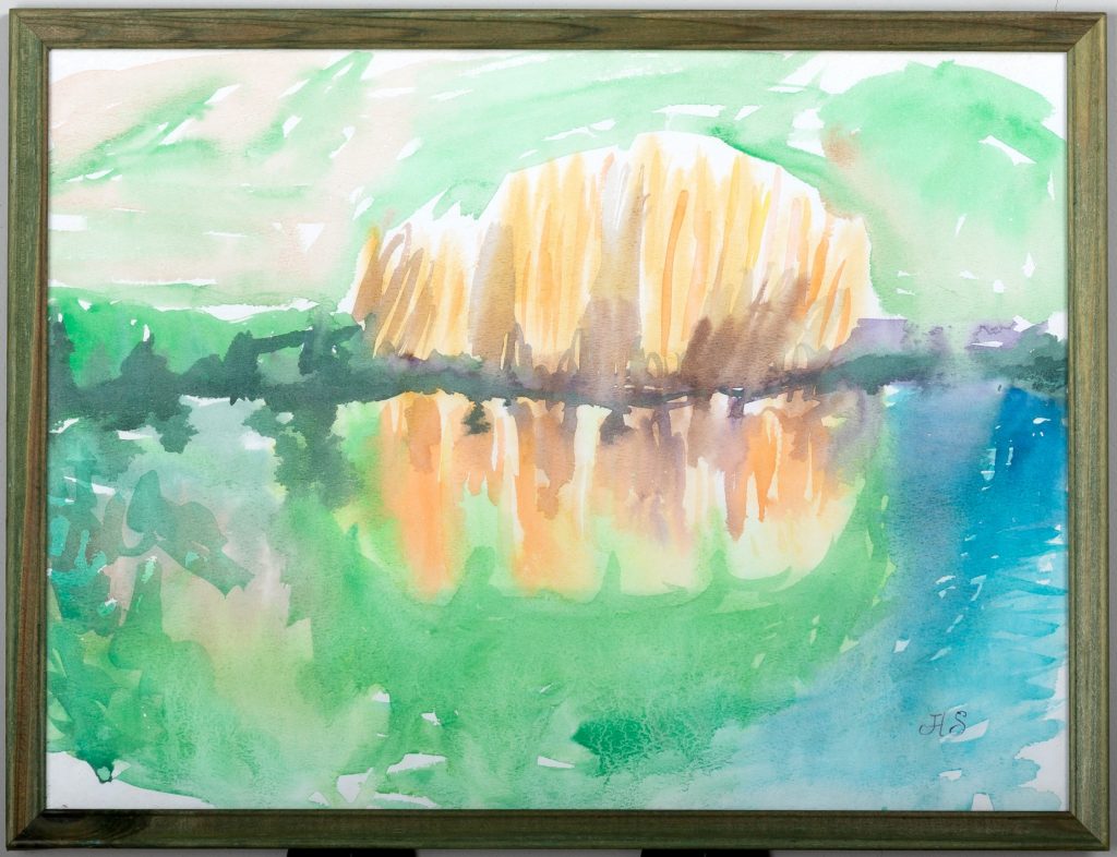 Reflected Radiance, painting by Ukrainian artist Alvi Siren