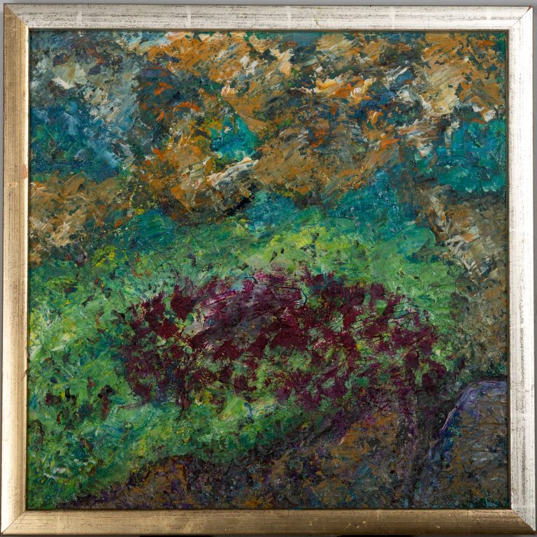 Wild Moorland Abstract, painting by Ukrainian artist Alvi Siren