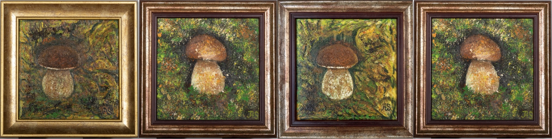 Woodland Monarchs Collection, dedicated collection of paintings by Ukrainian artist Alvi Siren