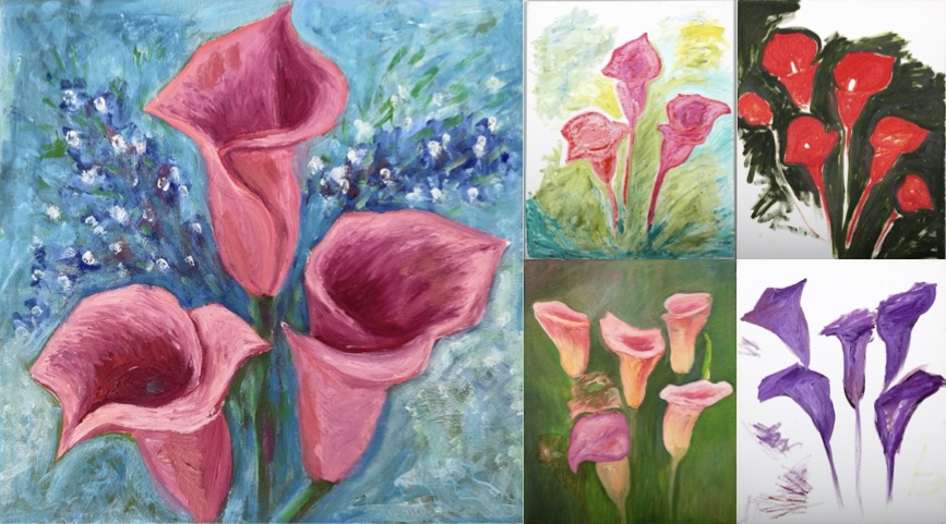 Callas in Colour Collection, dedicated collection of paintings by Ukrainian artist Alvi Siren